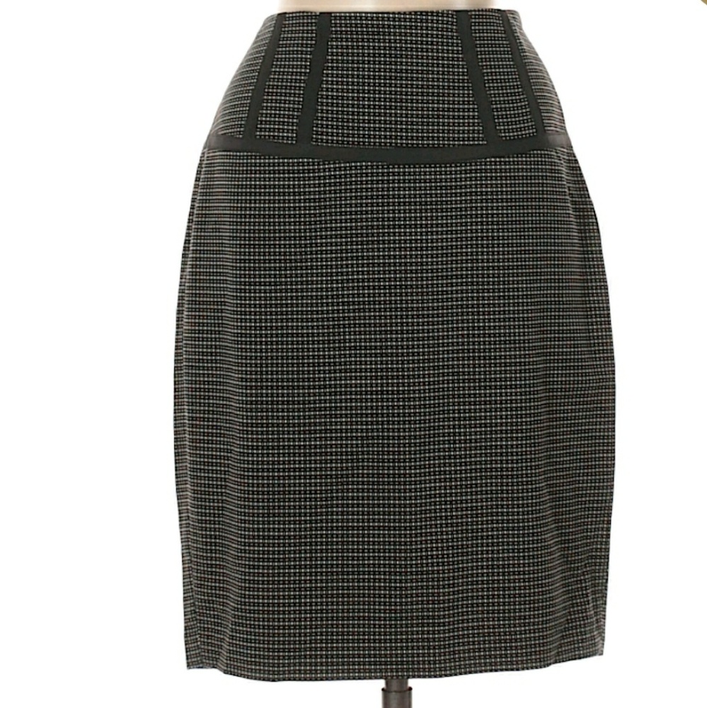 The Limited Womens Black Gray Skirt Size 6